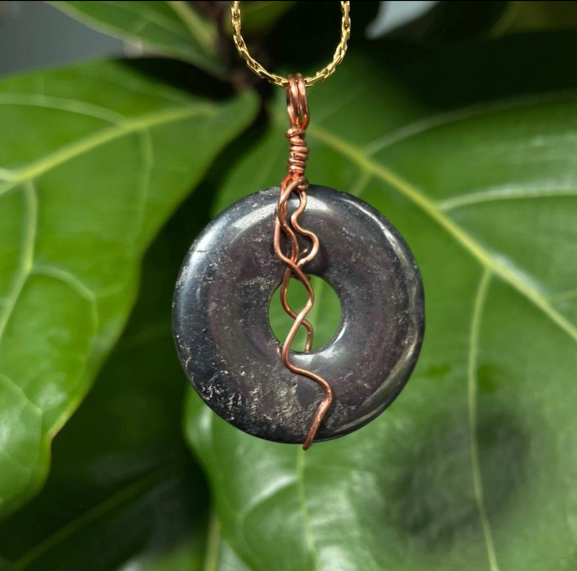 Donut Necklace Wire Wrapped – Lutoe Everything Aki