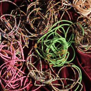 Tribal And Neon Elastic Waistbeads