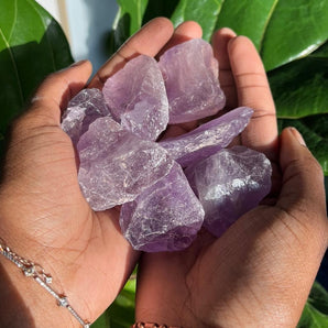 Raw Amethyst 2” Crystals