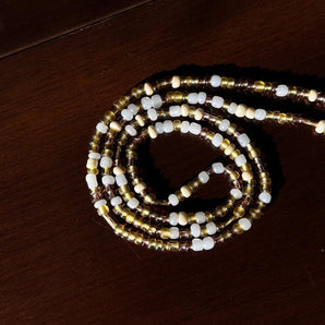Champagne Blend Tie On Waistbeads