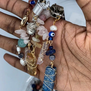Mystery Crystal Hair Clips Random Crystals